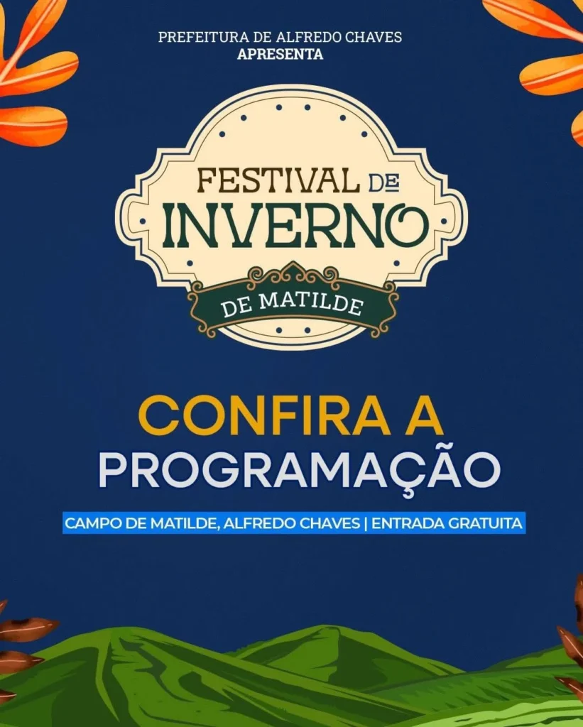 Histórico de Eventos 12 1º Festival de Inverno de Matilde 2026