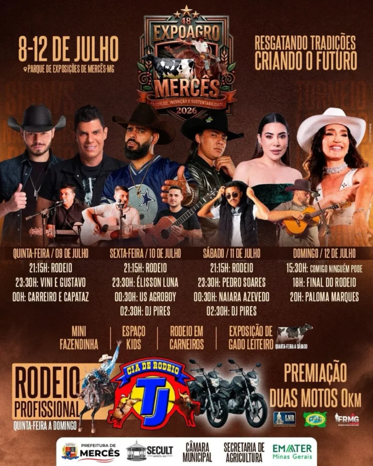 48ª ExpoAgro Mercês 2026.