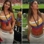 Torcedora Colombiana na Copa do Mundo 2026