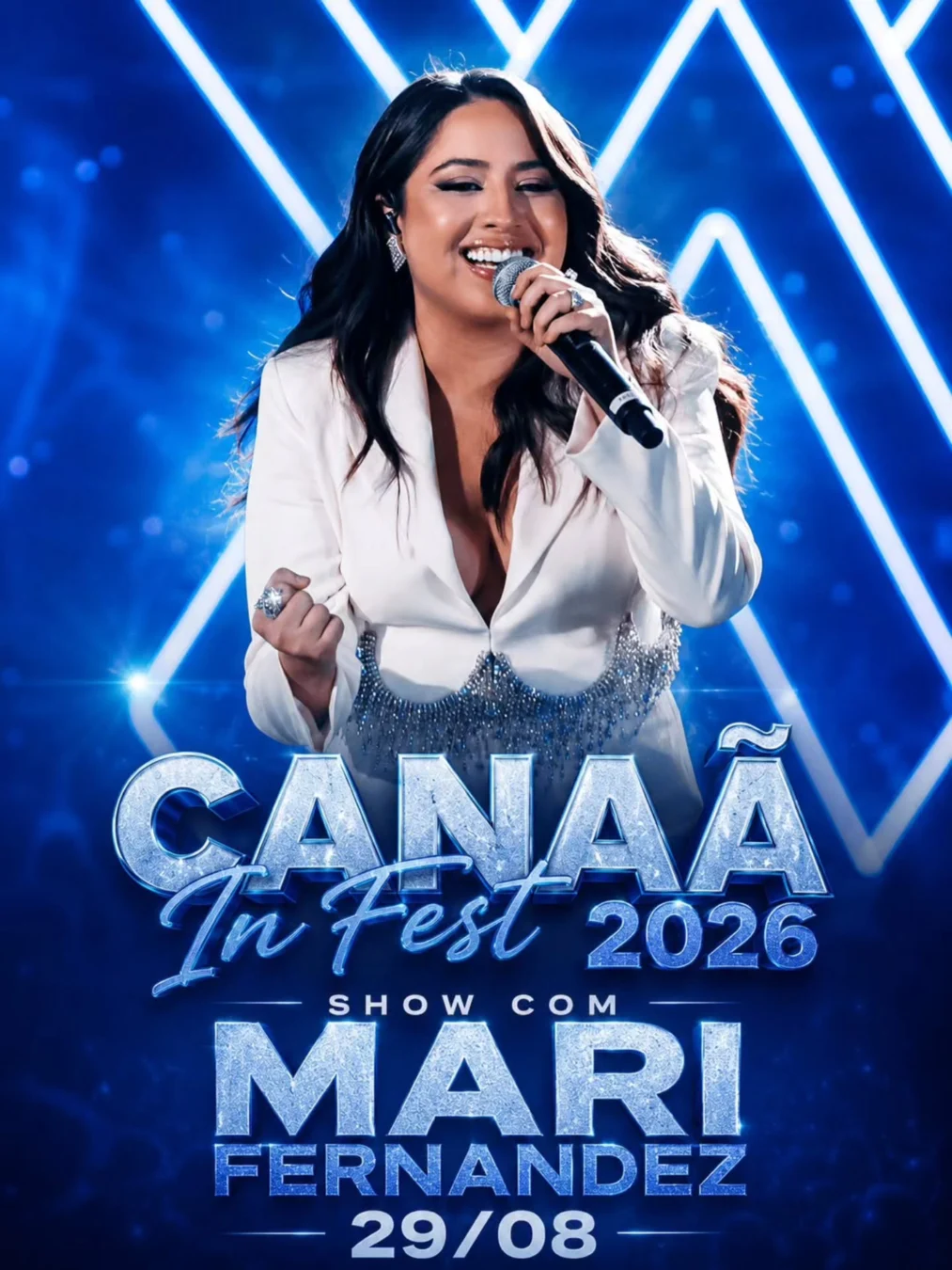 Canaã In Fest 2026 Mari Fernandez 1 Canaã In Fest 2026 Mari Fernandez - Mari Fernandez confirmada no Canaã In Fest