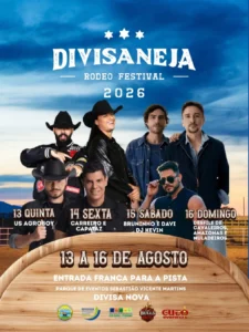 Divisaneja Rodeo Festival 2026: Shows e Programação 1 Divisaneja Rodeo Festival 2026