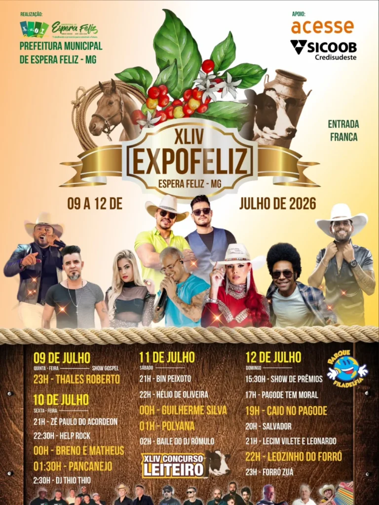 Eventos 5 Expofeliz Espera Feliz 2026