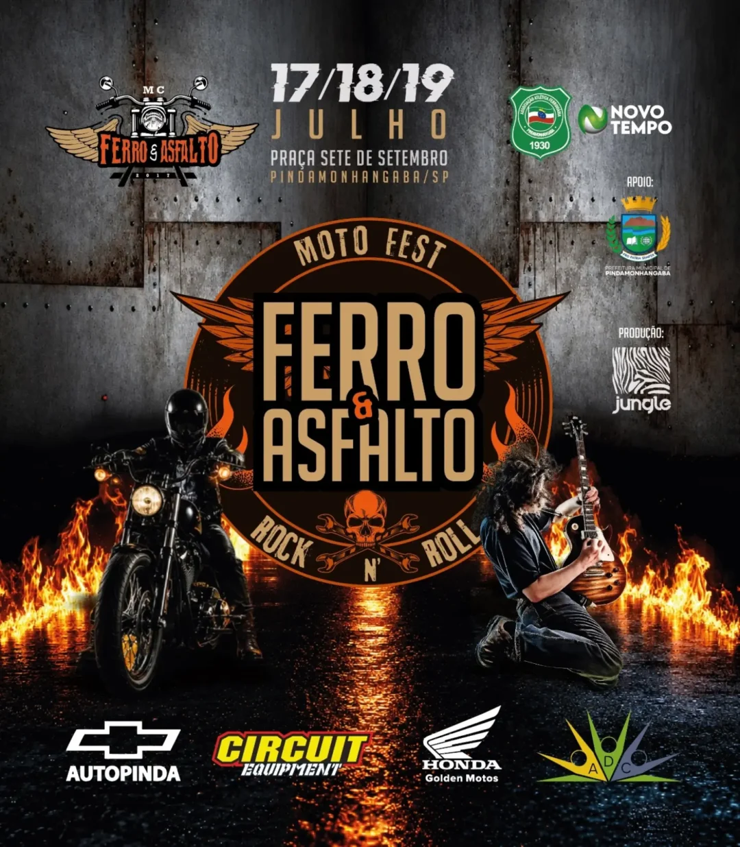 Moto Fest Ferro & Asfalto 2026 em Pindamonhangaba 1 Moto Fest Ferro Asfalto Pindamonhangaba 2026 - Encontro de Motociclistas em Pindamonhangaba