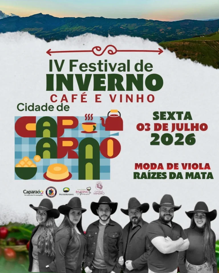 Eventos 8 IV Festival de Inverno Café e Vinho de Caparaó