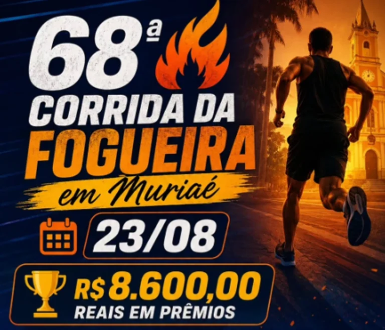 Notícias 3 68ª Corrida da Fogueira em Muriaé: Inscrições e Detalhes do Evento