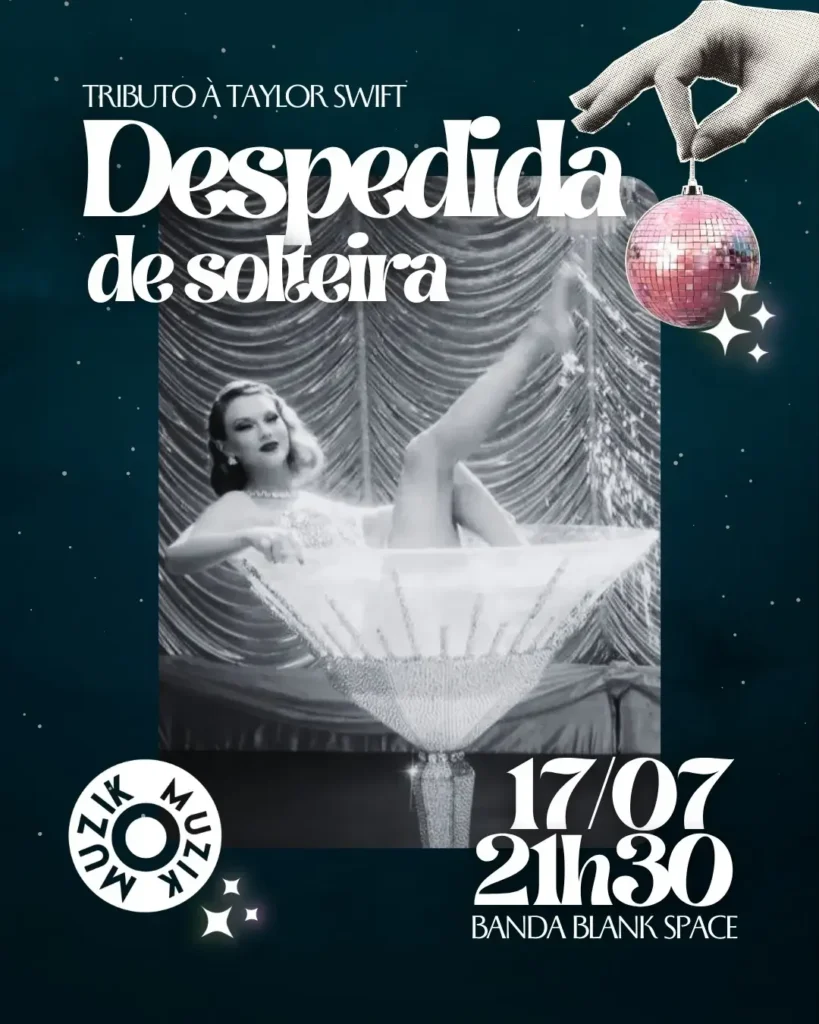 Histórico de Eventos 2 Banda Blank Space no Cafe Muzik 2026