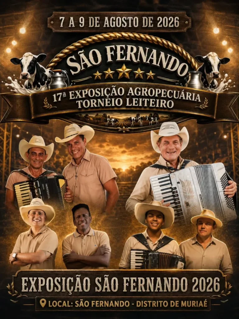 Exposição Agropecuária de São Fernando 2026: Shows e Data