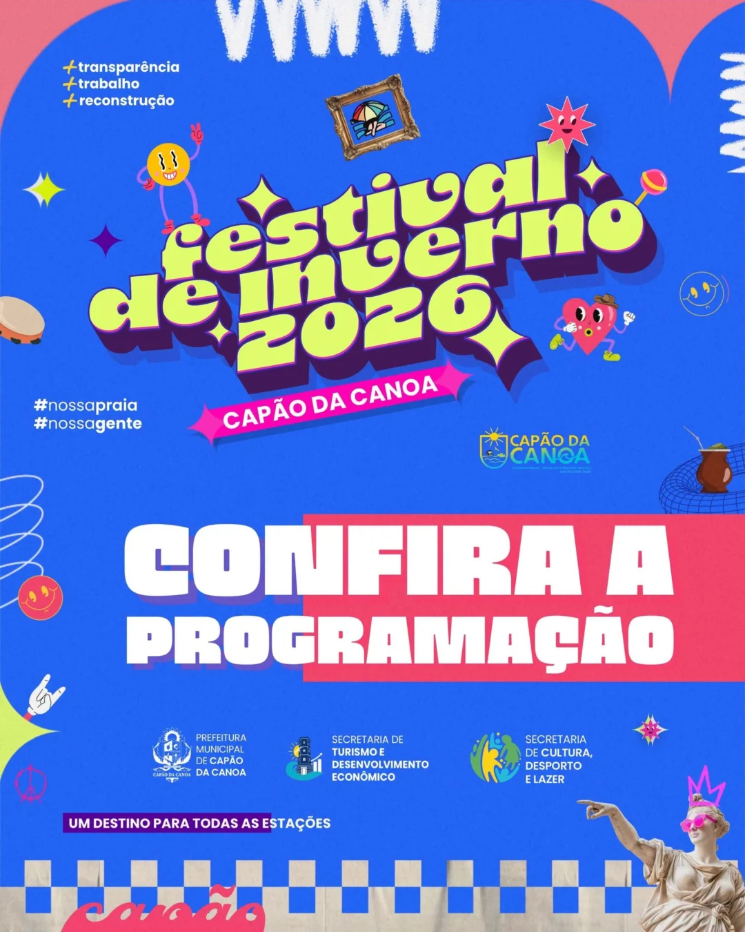 Festival de Inverno de Capao da Canoa 2026 - Palco principal do Festival de Inverno de Capão da Canoa