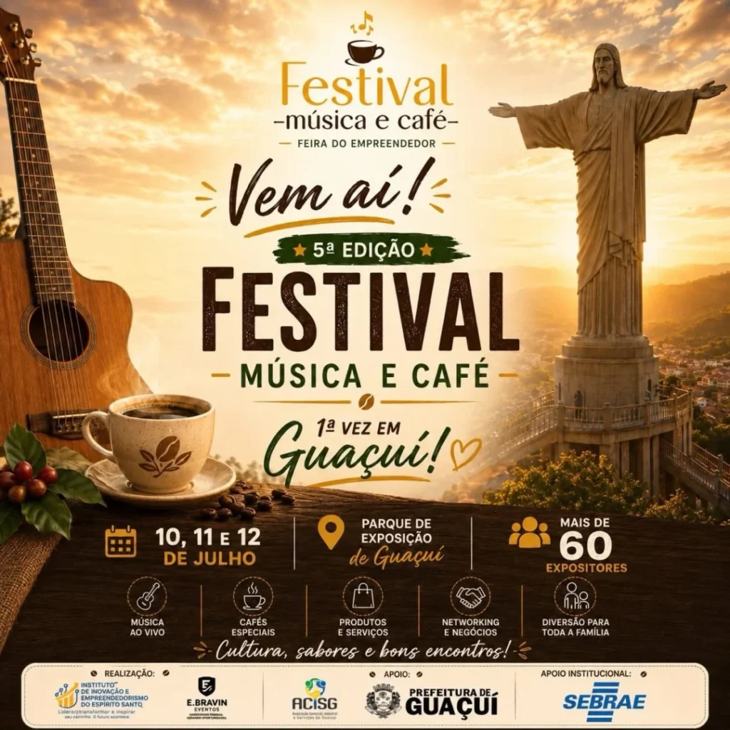Festival Música e Café de Guacui 2026