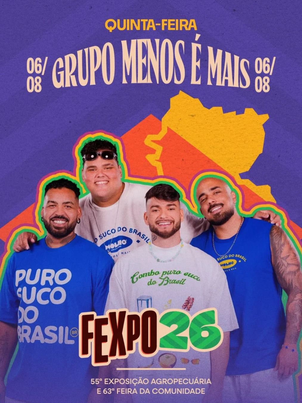 FEXPO Além Paraíba 2026 - Grandes shows da feira agropecuária