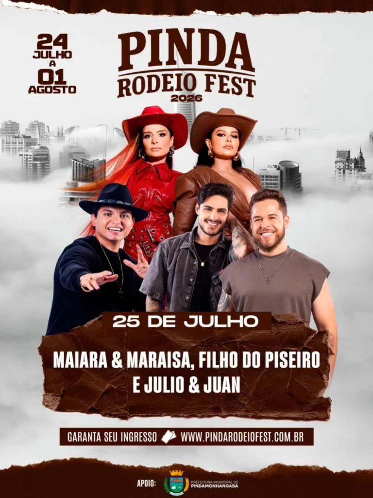 Maiara e Maraisa no Pinda Rodeio Fest 2026