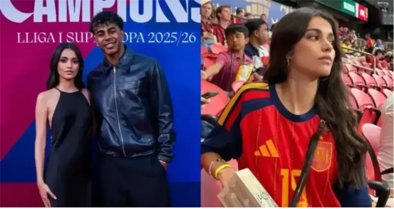 Notícias 3 namorada do astro do futebol espanhol Lamine Yamal