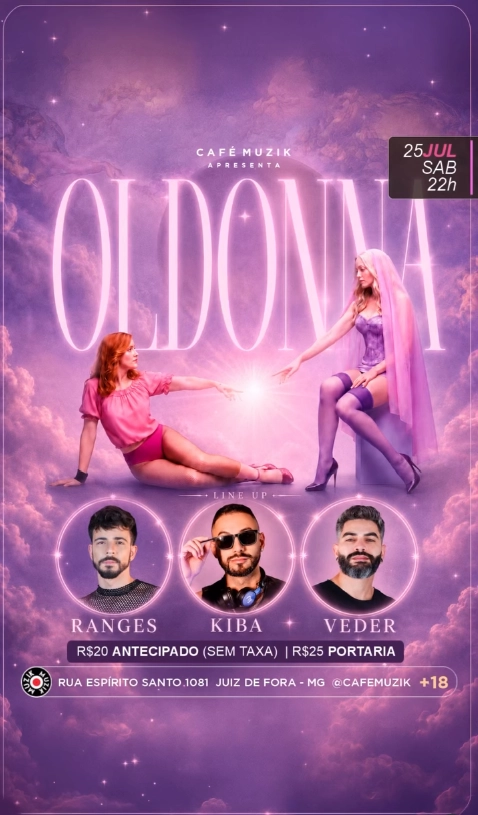 Oldonna Confessions II no Cafe Muzik 2026
