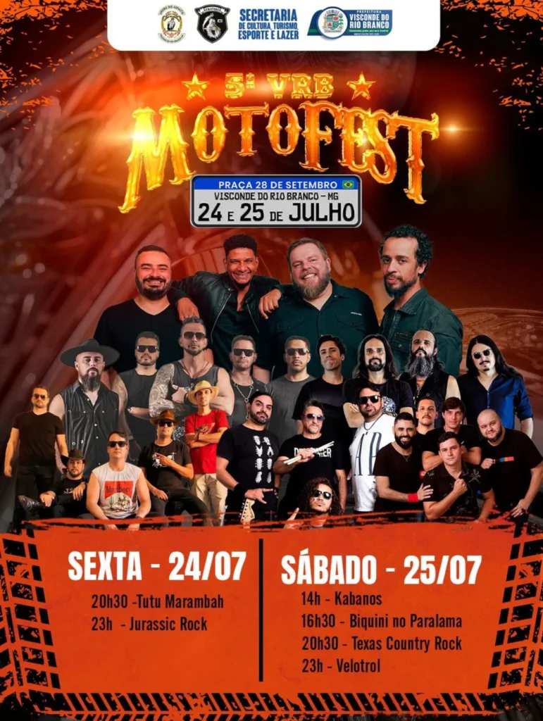 VRB Motofest em Visconde do Rio Branco 2026