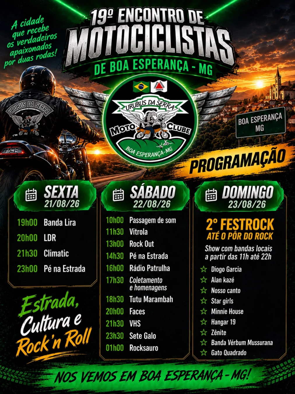 19º Encontro de Motociclistas de Boa Esperança 1 Eventos Top