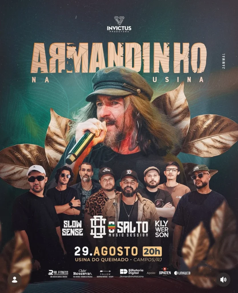 Armandinho Campos dos Goytacazes 2026: Shows