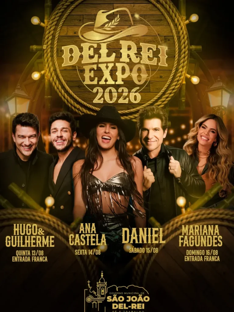 Histórico de Eventos 6 Del Rei Expo 2026: Shows, Programação e Ingressos