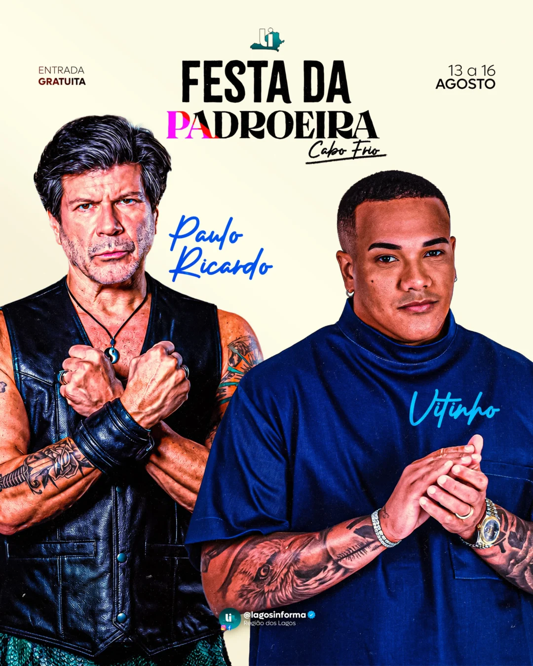 Festa da Padroeira Cabo Frio 2026: Shows 1 Festa da Padroeira Cabo Frio 2026 - Cartaz oficial em homenagem a Nossa Senhora da Assunção