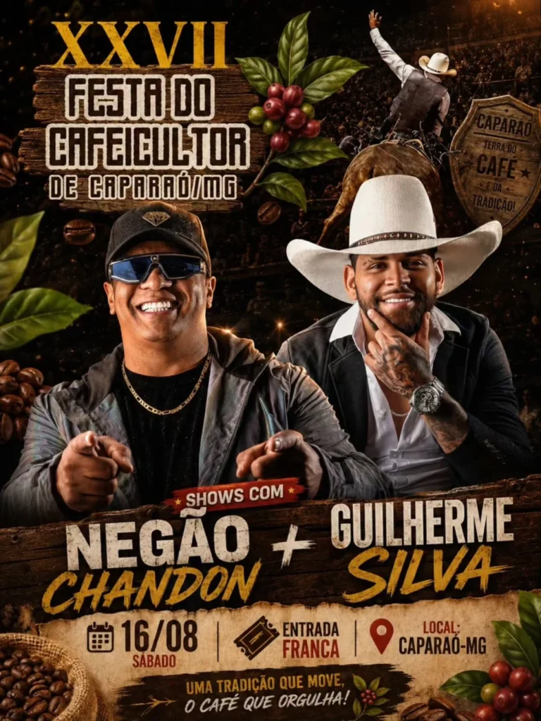 Festa do Cafeicultor de Caparaó 2026: Encerramento