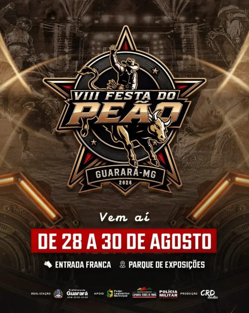 Festa do Peão de Guarará 2026: VIII Edição