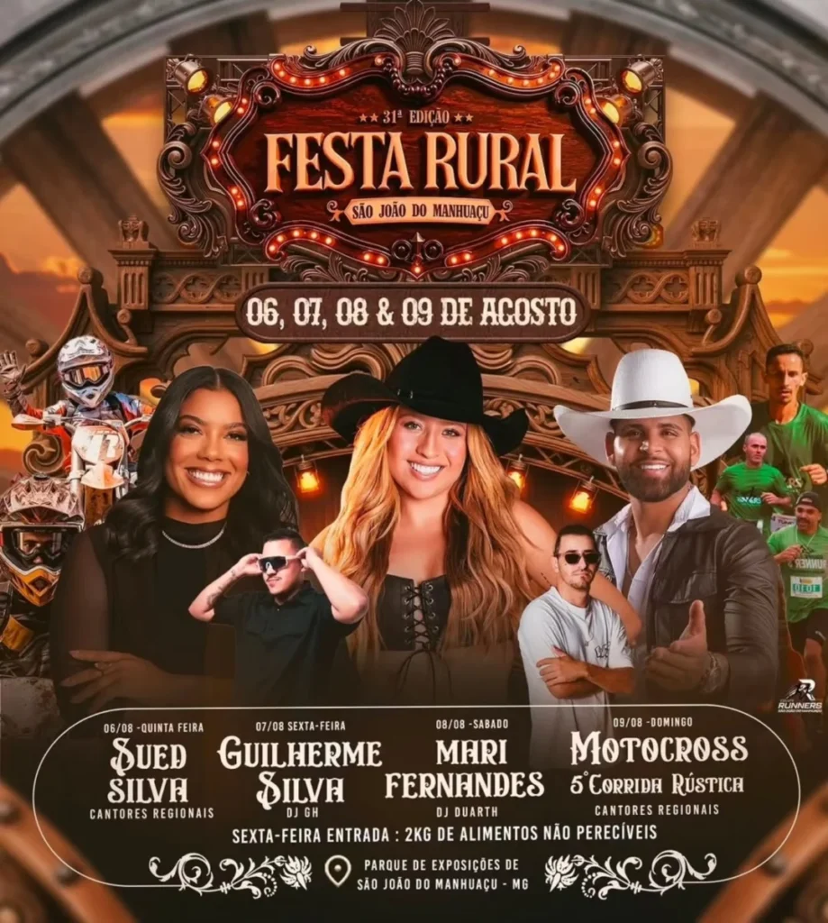 Festa Rural de São João do Manhuaçu 2026: Mari Fernandes