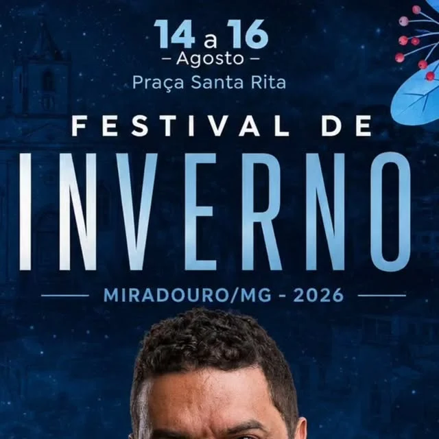 Festival de Inverno de Miradouro 2026: Shows Gratuitos 1 Festival de Inverno de Miradouro 2026 - Show de Pagode com Batuque de 2 e Carol Pereira