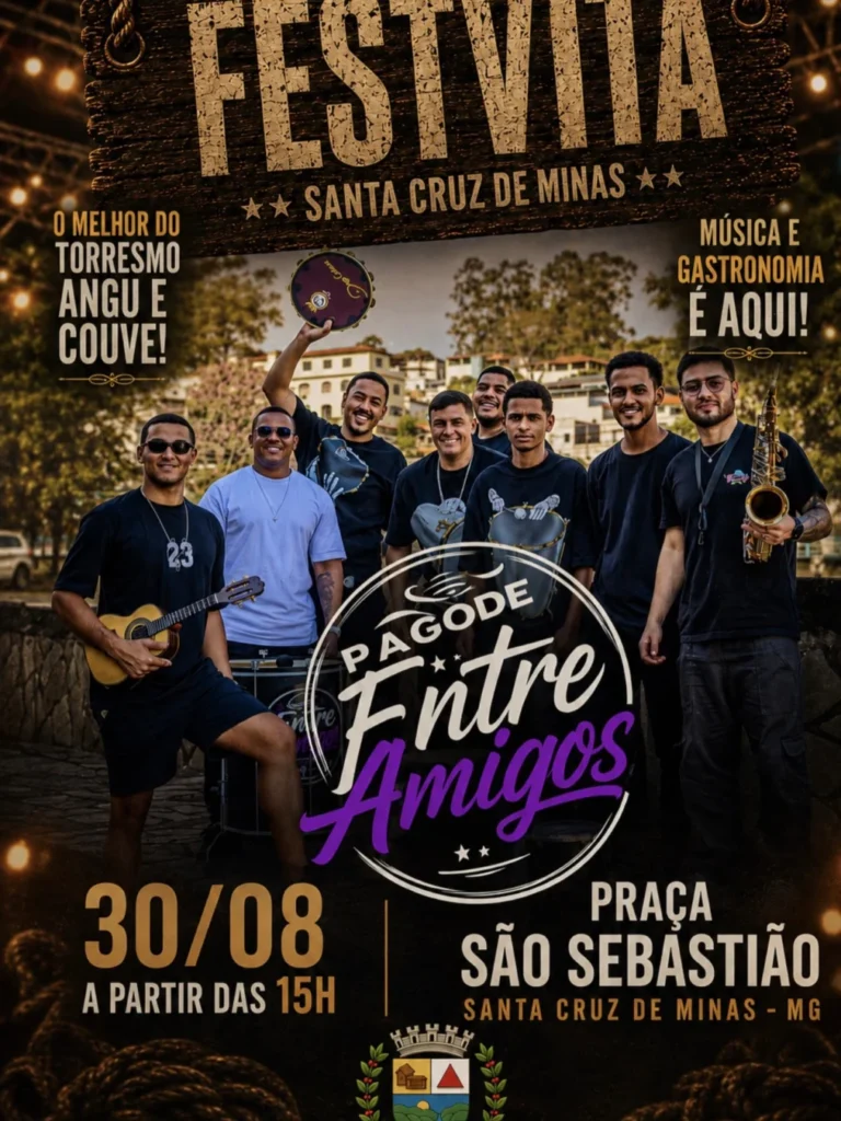 FestVita Santa Cruz de Minas 2026: Pagode