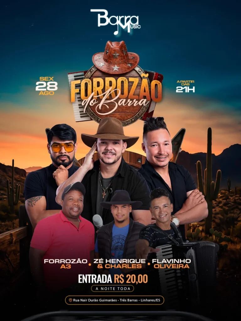 Forrózão do Bar Linhares 2026: Shows