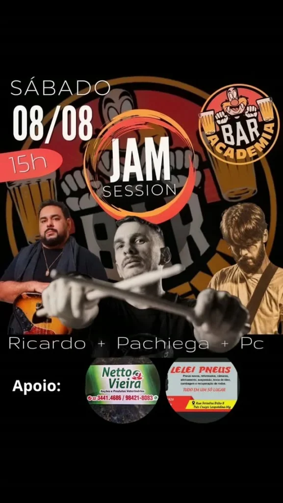 Jam Session Bar Academia Leopoldina 2026: Música Viva