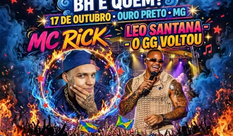 Léo Santana, MC Rick, Micareta Chapado, Ouro Preto