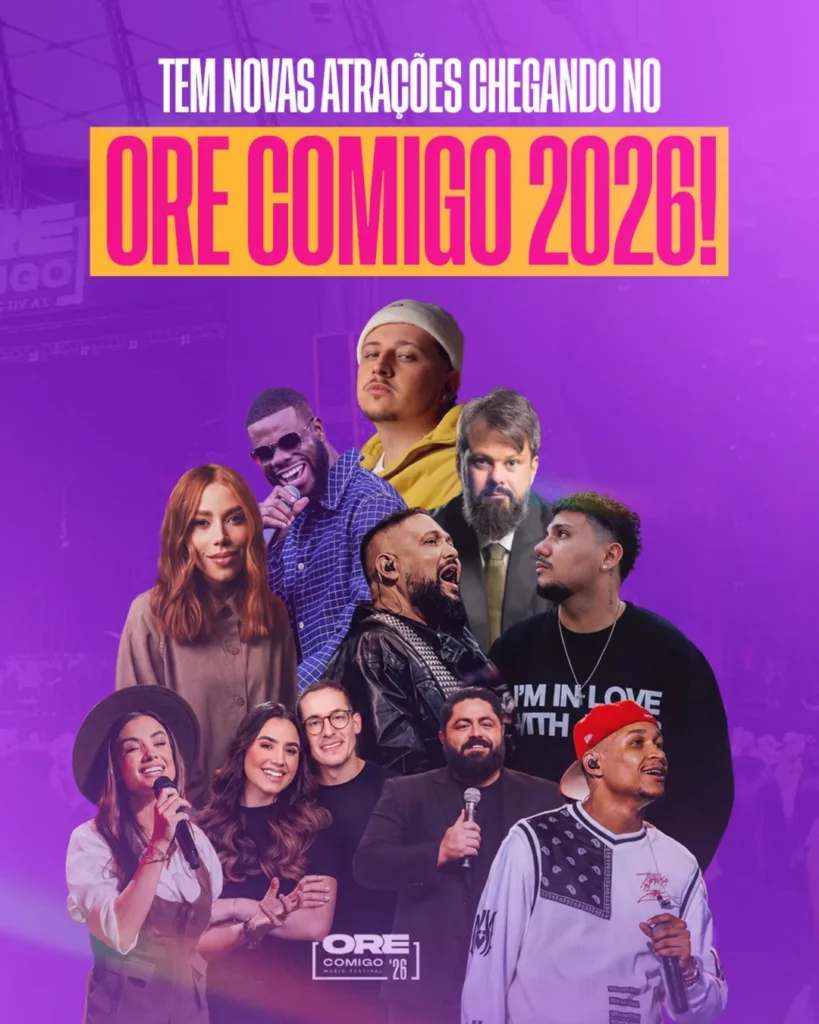 Ore Comigo BH 2026: Festival Gospel