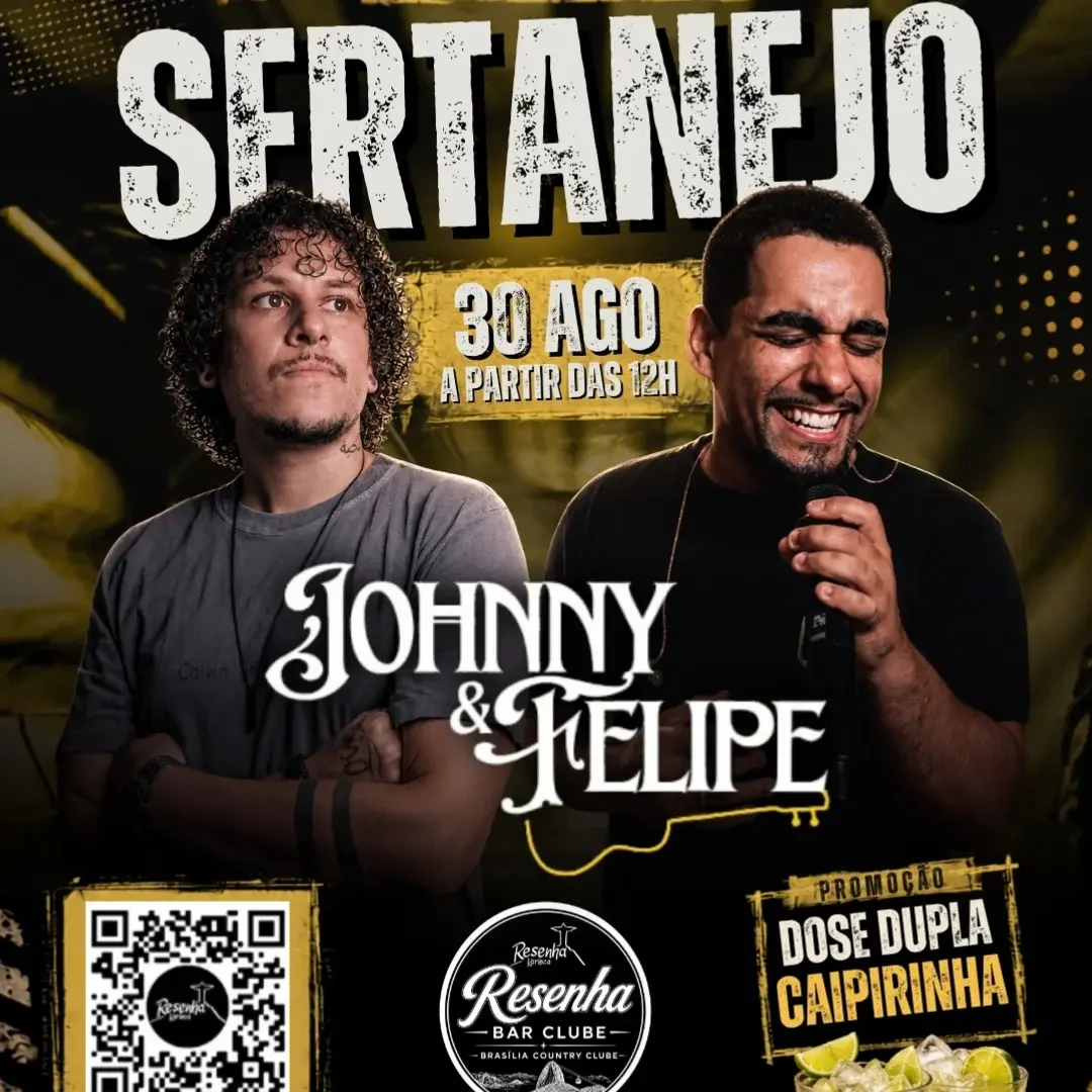Sertanejo Clube Brasília 2026: Shows 1 Sertanejo Clube Brasília 2026 - Show ao vivo com Johnny & Felipe