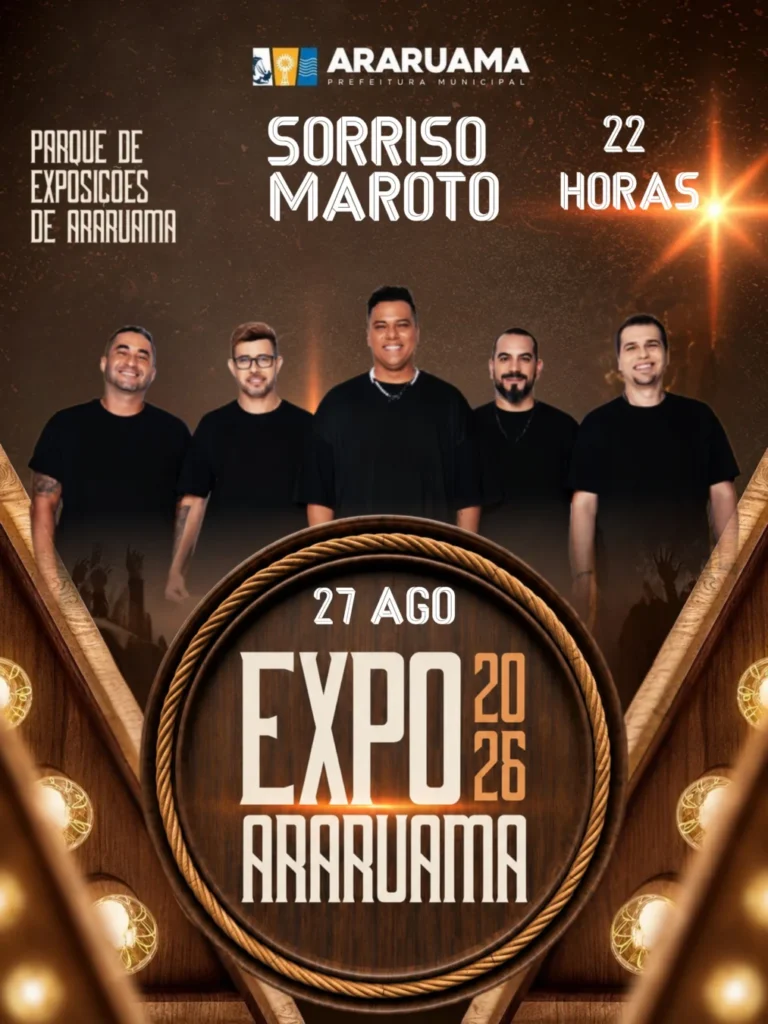 Sorriso Maroto Araruama 2026: Expo