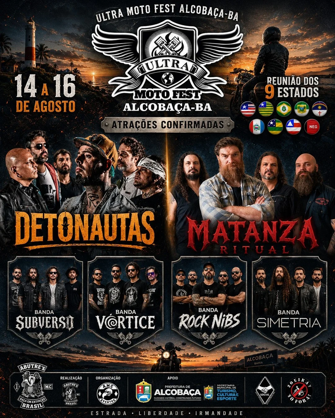 Detonautas em Ultra Moto Fest 2026