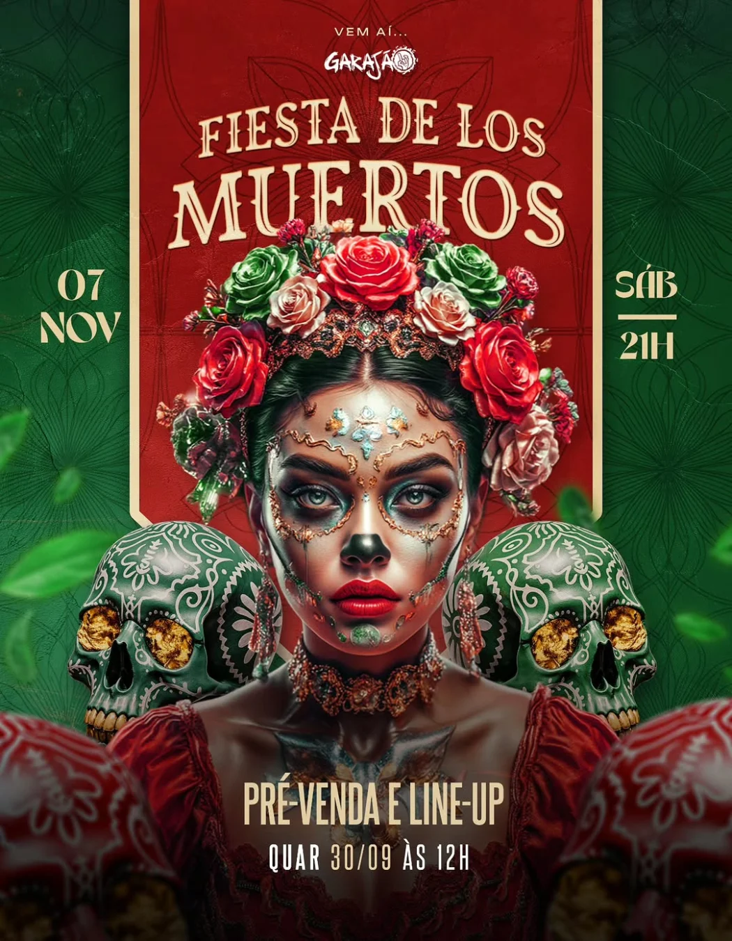 Fiesta de Los Muertos Garajão 2026: Ingressos 1 Fiesta de Los Muertos Garajão 2026 - Rock em Ipatinga