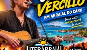 Jorge Vercillo, Literarraial, Arraial do Cabo