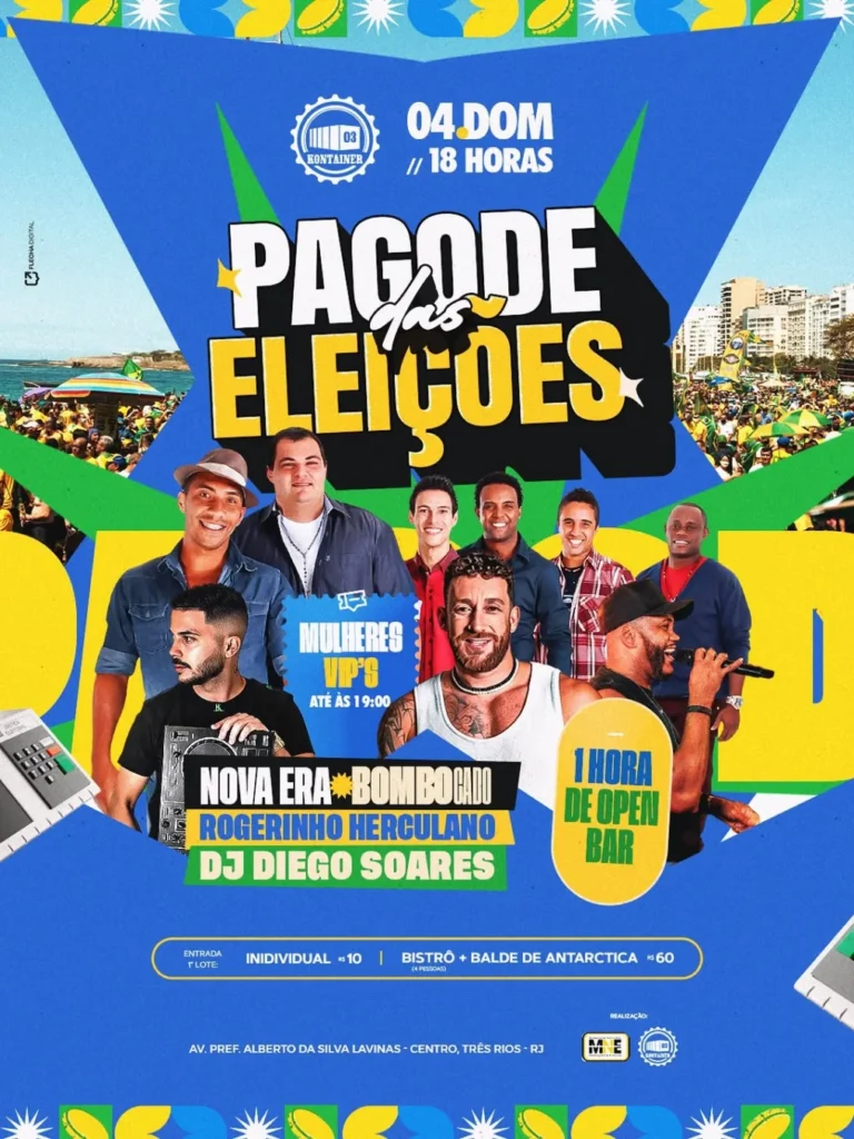 Pagode das Eleições Três Rios 2026: Kontainer 03