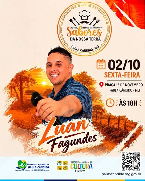 Sabores da Terra Paula Cândido 2026:  Gastronomia local